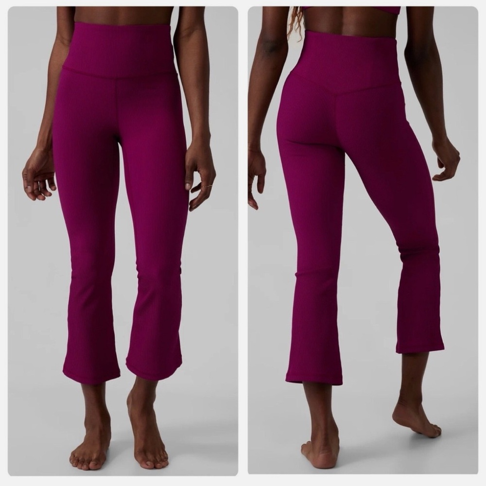 Athleta Elation Rib Crop Flare